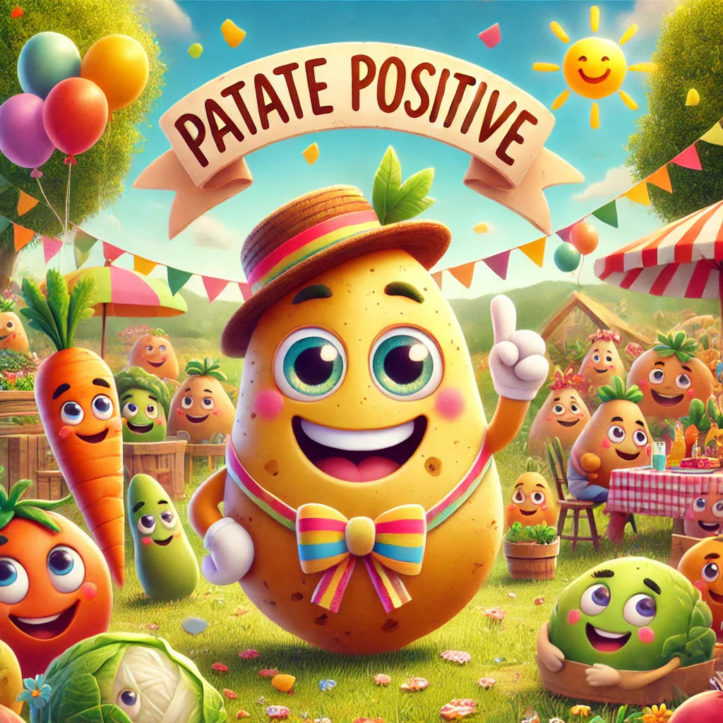 La Journée du Bonheur : L’Incroyable Aventure de Patate Positive !